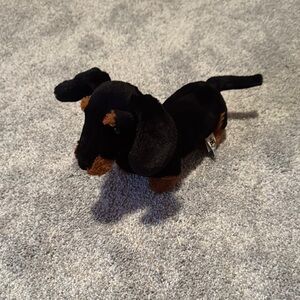 Jellycat Black and Brown Dachshund Plush Toy